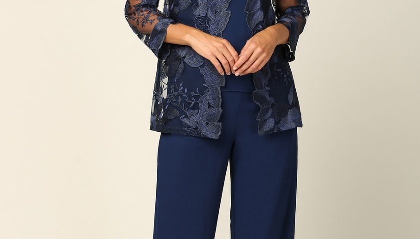 T6243 Mother  or Grandmother of the Bride / Groom Pants suit $429