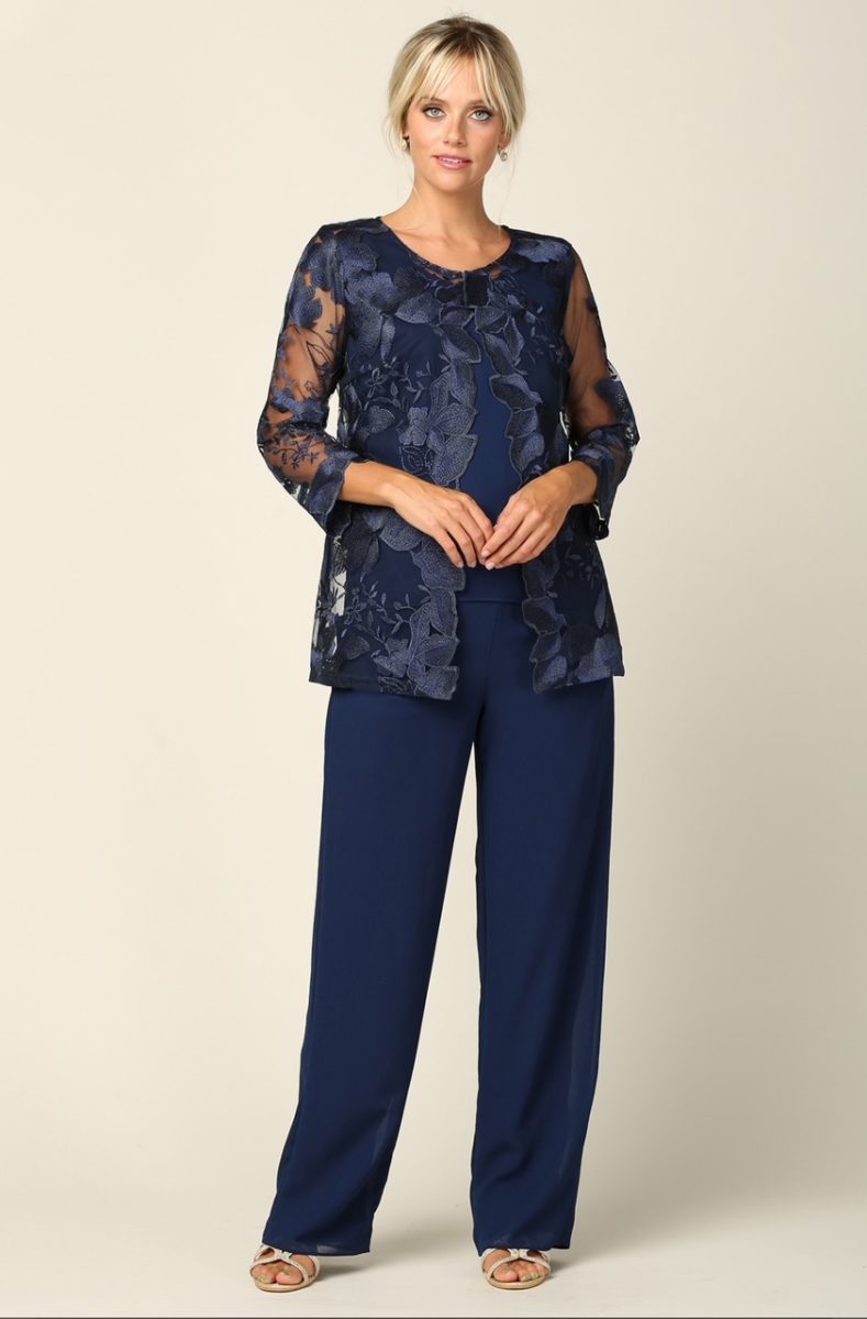 T6243 Mother  or Grandmother of the Bride / Groom Pants suit $429