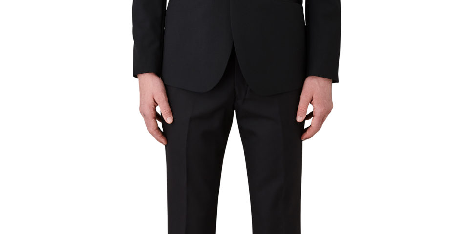 Uberstone Malik 8002  Black slim fit  Wool blend Tuxedo $399